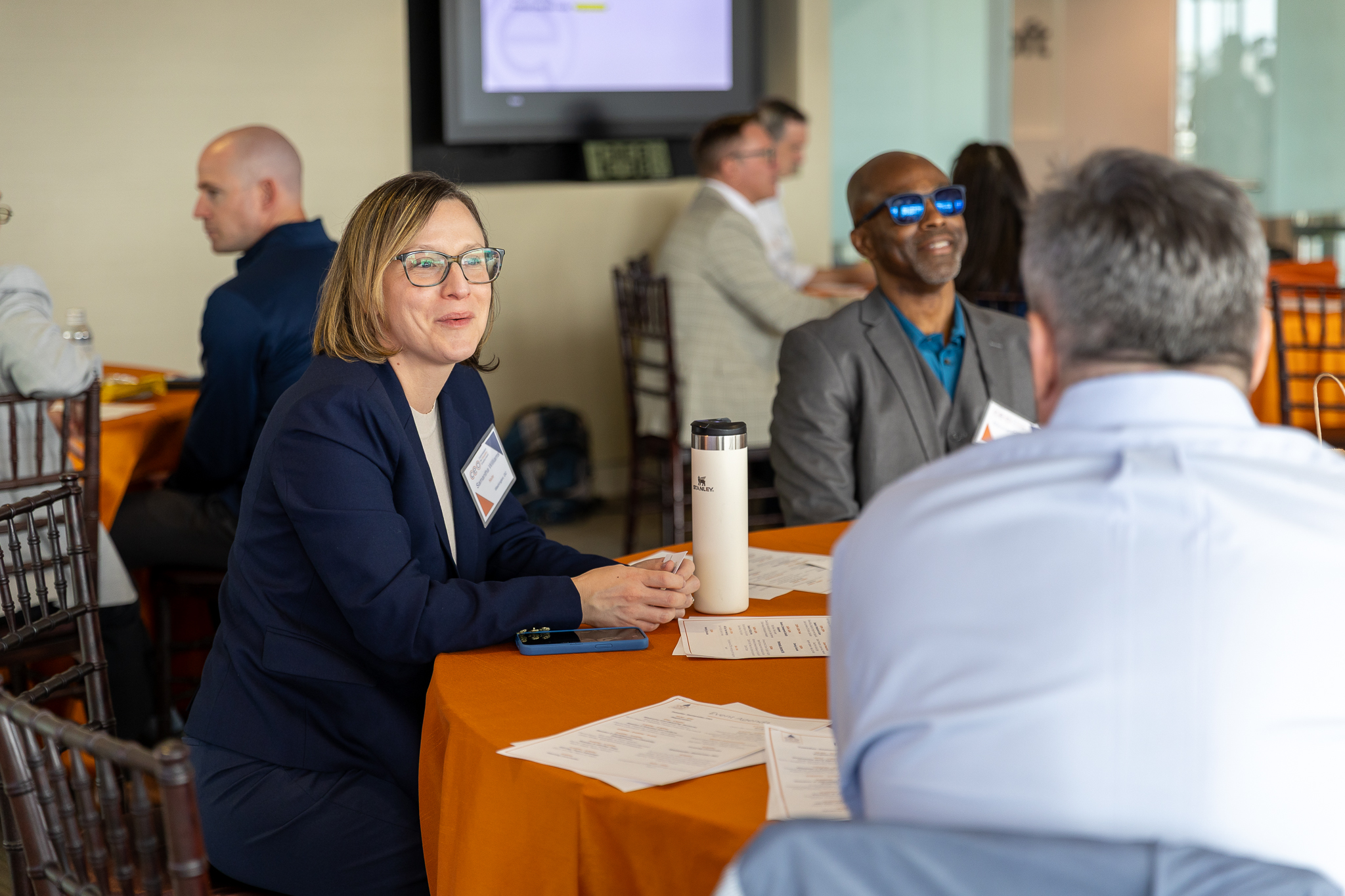 Attendees of Employment Summit learning about listening to the Practice and Culture Session